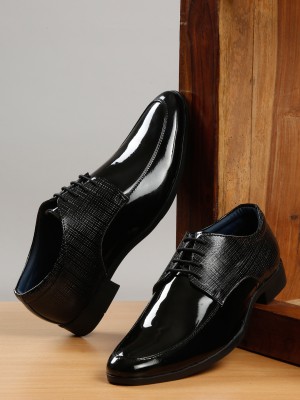 kosher Formal Shoes Derby For Men(Black)