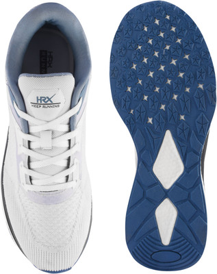 HRX by Hrithik Roshan Party Wear For Men(White, Blue , 8)
