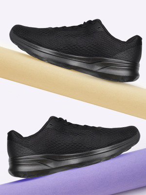Skechers PURE Running Shoes For Men(Black , 8)