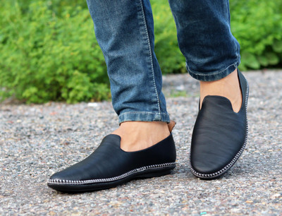 Groofer Groofer Men's Trendy Loafer Loafers For Men(Black , 7)