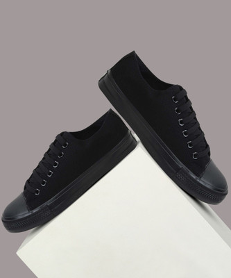 HOCKWOOD Street Smart Canvas Shoes For Men(Black , 9)