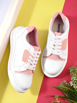 Roadster Sneakers For Women(Pink , 7)
