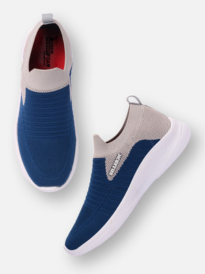 KILLER Walking Shoes For Men(Grey, Blue , 6)