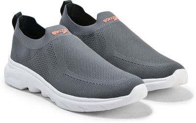 COOPERWINGS gym shoes for men – fresh shoes for men sporty fashion lifestyle Running Shoes For Men(Grey, Orange , 8)