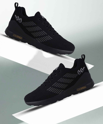 CAMPUS SOIL Running Shoes For Men(Black , 9)