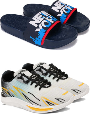 ABN Men's Lightweight Running Shoes – Comfortable, Stylish Casual Shoes for Walking Casuals For Men(Multicolor , 10)