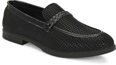 HERE&NOW Slip On For Men(Black , 6)