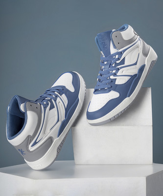 RED TAPE Casual Sneaker Shoes for Men | Elegantly Rounded Front, Soothing Insole Sneakers For Men(Blue, Grey , 8)