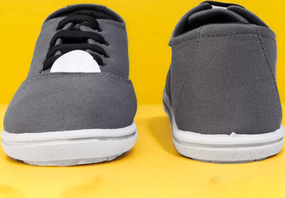 KANEGGYE Canvas Shoes For Men(Grey , 2)