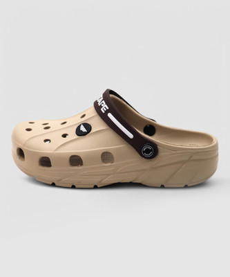 RED TAPE Men's Designer Comfortable Clogs || Sandals For Men with Adjustable Back Strap Clogs For Men(Beige , 6)