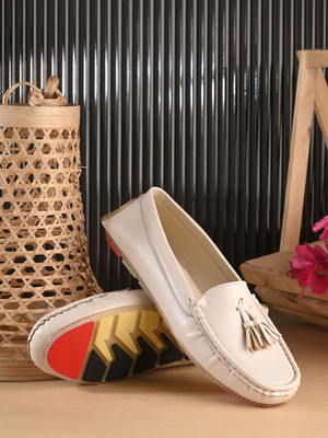 Mast & Harbour Loafers For Women(Beige , 7)