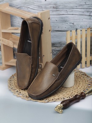 iD Loafers For Men(Tan , 7)