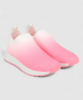 Allen Solly Slip On Sneakers For Women(Pink , 3)