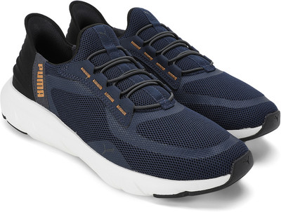 PUMA Softride FlexLace Ease In WD Running Shoes For Men(Blue , 3)