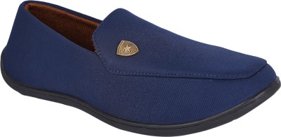 Aedee Loafers for Men | Lightweight Shoes for Boys, Slip-On Comfortable Loafers For Men(Navy , 6)