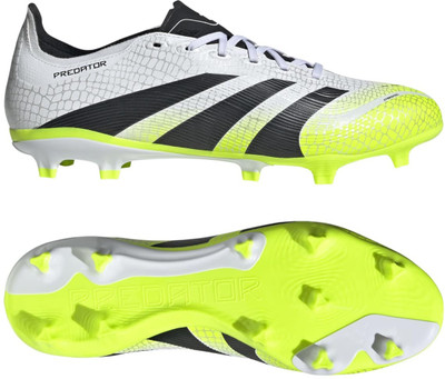 ADIDAS PREDATOR LEAGUE FG Football Shoes For Men(White , 8.5)