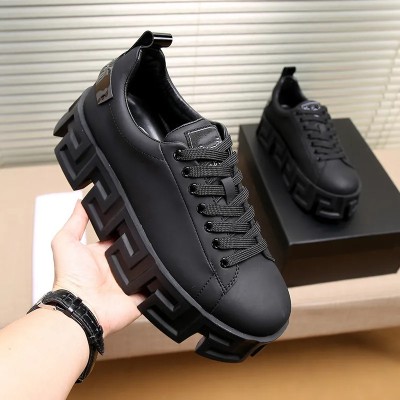 SHOLUX Trendy & Casual Sneakers For Men(Black)