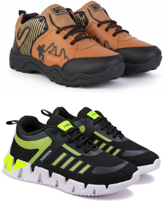 New Oranie Stylish Casual Shoes for Men Casuals For Men(Black, Brown , 6)