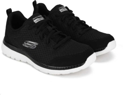 Skechers BOUNTIFUL-BE KIND Walking Shoes For Women(Black , 3)