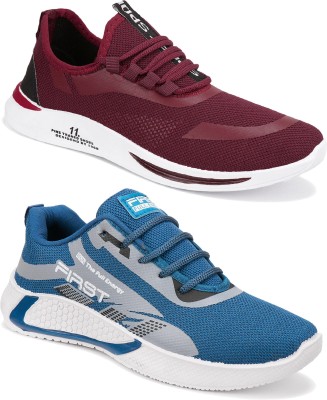 World Wear Footwear Faboulous Collection of Trendy & Stylish Sport Sneakers Shoes Running Shoes For Men(Multicolor)