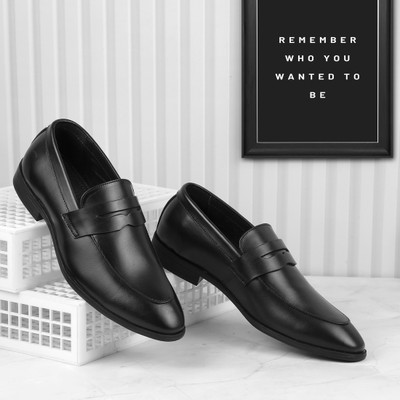 METRO 19-433 Slip On For Men(Black , 7)