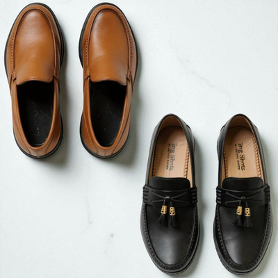 Plama Stylish Casual Shoes for Men – Perfect for Daily Wear Casuals For Men(Brown, Black , 10)