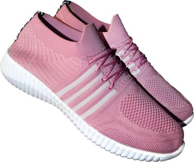 DXMODA Pink Slip on shoes for Women Slip On Sneakers For Women(Pink , 5)