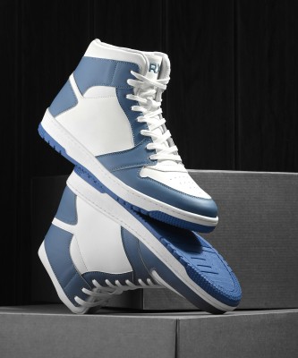 HRX by Hrithik Roshan OFFBEAT CLASSIC HI-TOP Casuals For Men(Blue , 6)