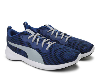 PUMA Willow Walking Shoes For Men(Blue, Grey)