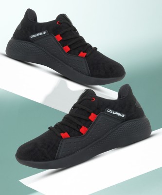 COLUMBUS CLB Running Shoes For Men(Black)
