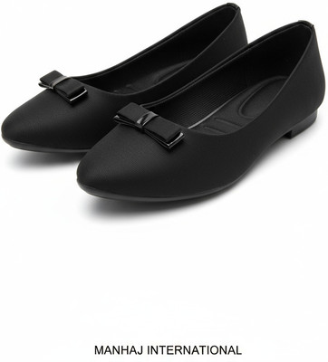 MANHAJ INTERNATIONAL Bellies For Women(Black , 6)