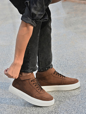 Roadster Sneakers For Men(Brown , 10)