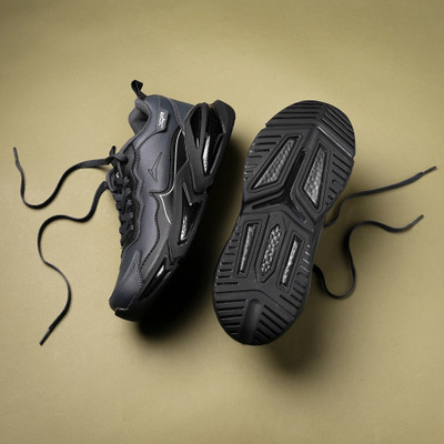 JQR ZAPATOS-29-A.R.GRY/BLK Sneakers For Men(Grey , 9)