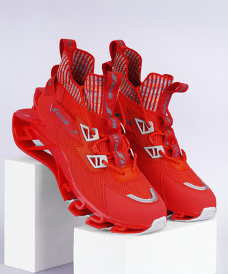 ATOM Spring Edge Alpha 2 Sneakers For Men(Red , 8)