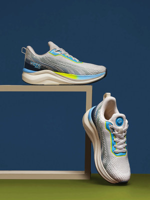 VCTR Nitro NT01 Sports Breathable,Workout Walking Stretchable Running Shoes Outdoors For Men(White , 8)