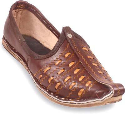 Apratim Jutis For Men(Brown , 11)