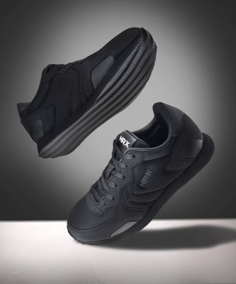 HRX by Hrithik Roshan CLASSIC-13 Walking Shoes For Men(Black , 9)