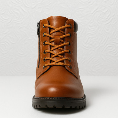 Feather Classic Boots for Men For Men(Tan , 8)