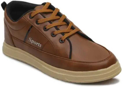 Xybo Mens Shoes | Casual Shoes Men Sneakers For Men(Tan , 9)