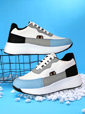 azalya Stylish Men Performance Shoes for Running, Walking & Fitness Running Shoes For Men(Blue , 7)