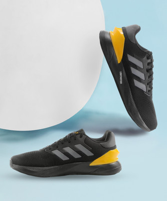 ADIDAS Running Shoes For Men(Black , 8)
