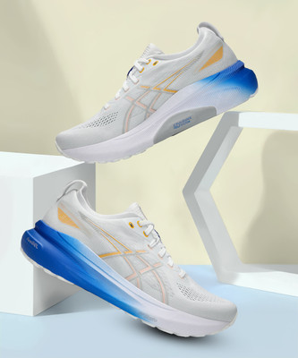 Asics GEL-KAYANO 31 Running Shoes For Men(White , 10)