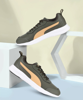 PUMA Reeping XT IDP Sneakers For Men(Green , 11 UK/India)