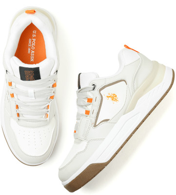 U.S. POLO ASSN. VANDER Sneakers For Men(Beige , 6)