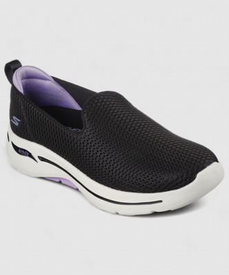 Skechers Go Walk Arch Fit - Hazel Sneakers For Women(Black , 4)