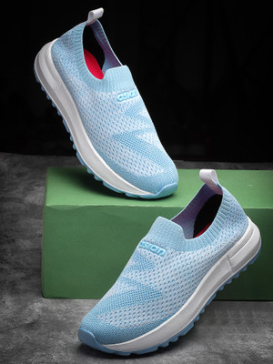 asian Slip On Sneakers For Women(Blue , 5)