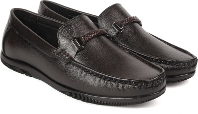 BRATVA Loafers For Men(Brown , 11)