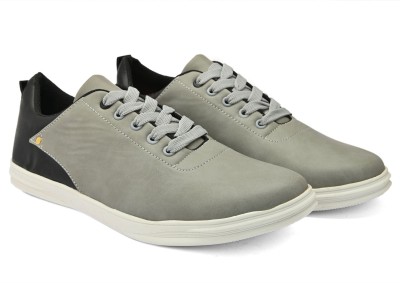 Dicy Casual Sneakers For Men(Grey, Black)