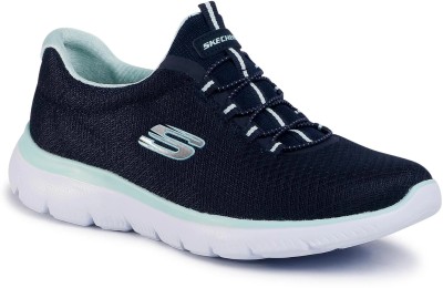 Skechers SUMMITS Walking Shoes For Women(Navy)