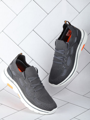Abros Running Shoes For Men(Grey , 9)